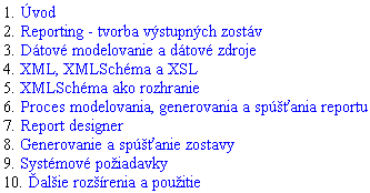 Výsledok transformácie v prehliadači